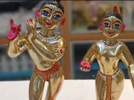 3 smugglers arrested with ashtadhatu idol of Radha-Krishna worth one crore