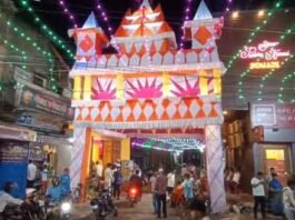 The statue of 'Budhwa Ganesh' of Bihar Sharif Chowk Bazar is 121 years old