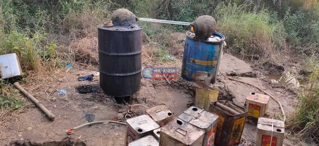 बेन में शराब कारोबार पर नहीं लग रहा रोक, धंधेबाजों के हौसले बुलंद 1 wine-crime-in-nalanda-3