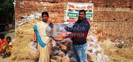 11 चुनींदा किसानों के बीच मशरूम किट का वितरण