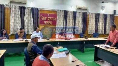 Deputy Development Commissioner held a review meeting of the blocks of Hilsa subdivision regarding several ambitious schemes.