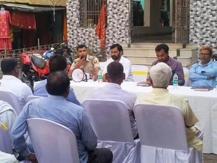 आपसी सौहार्द कायम रखने के लिए चंडी महावीर स्थान में हुई शांति समिति की बैठक 1 Peace committee meeting held at Chandi Mahavir place to maintain mutual harmony 2