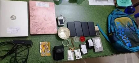 राजगीरः चोरी कांड का पुलिस उदभेदन, चोरी के सामान समेत 2 गिरफ्तार, 4 किशोर निरुद्ध 2 Police investigation of Belaur theft case 2 arrested with stolen goods 4 juveniles detained