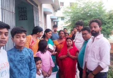 Pratibha Sinha again sought support from the residents of the ward said this ward will become the most beautiful of the Municipal Council