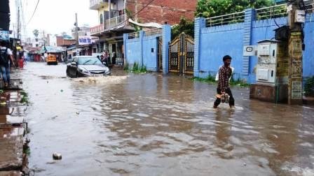 The dream of smart city became wire wire Bihar Sharif city became water water 1