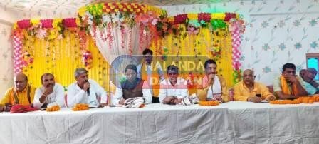 हरनौत विधानसभा स्तरीय भाजपा की संगठन और बूथ कमिटी की मजबूती के लिए बैठक