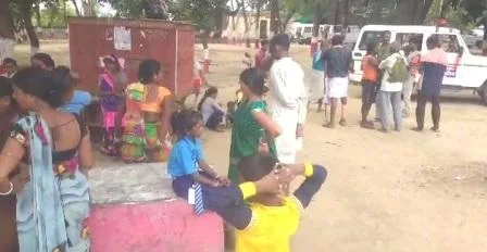 सर्वजन दवा सेवन कार्यक्रम के तहत दवा खाने से स्कूल के 30 छात्र हुए बीमार 1 30 students of the school fell ill after consuming medicines under Sarvajan medicine consumption program