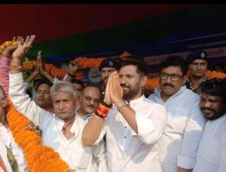 Nitish Kumar did nothing to solve unemployment education health flood drought Chirag Paswan 3