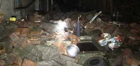 दो मंजिला मकान का छज्जा गिरने से 2 की मौत, कई जख्मी 1 नालंदा जिले मानपुर थाना क्षेत्र इलाके के हरगावां पंचायत