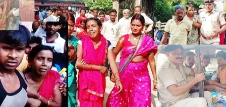 हिलसा अधिवक्ता संघ परिसर में एक देवर से शादी करने को लेकर दो भाभी के बीच झोटीं-झोंटव्वल से मची भगदड़ 1 A scuffle broke out in the Hilsa Advocates Association premises between two sisters in law over marrying a brother in law 2