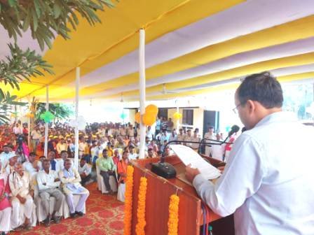 Nalanda administration organized public dialogue program at two places in Rajgir block 2
