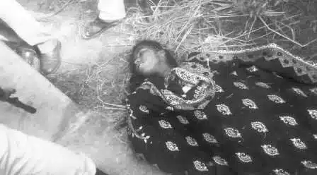 अज्ञात महिला की मारपीट कर हत्या, जाँच में जुटी पुलिस 1 Unknown woman beaten to death police engaged in investigation