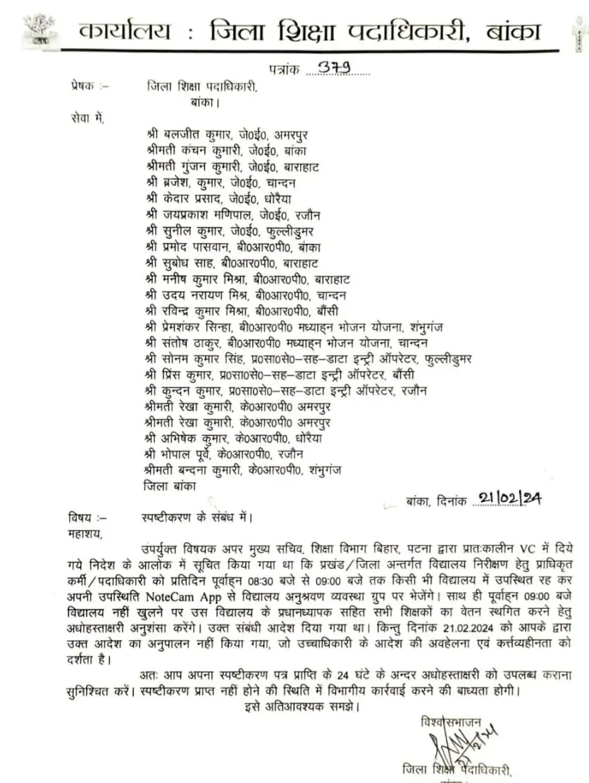 It was costly to obey CM Nitish action taken against teachers on the orders of ACS Pathak 1