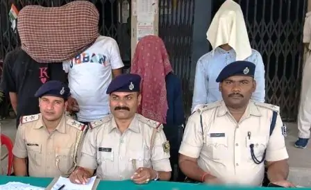 अपराध की योजना बनाते टॉप-10 में शामिल 4 अपराधी गिरफ्तार 9 4 criminals included in top 10 planning crime arrested