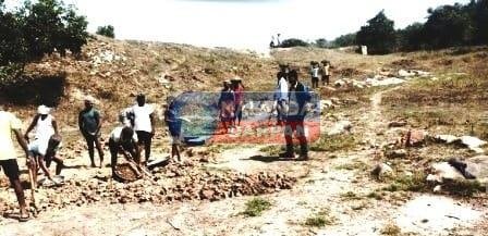 राजगीर भेलवा जलाशय की उड़ाही में अनदेखी, ब्रह्मकुंड सुखने से हड़कंप