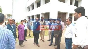 नालंदा डीएम-एसपी ने हिलसा डिस्पैच सेंटर का निरीक्षण किया