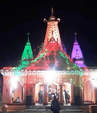 Shivaji decorated everywhere on the occasion of Mahashivratri festival Akhand Kirtan organized 1