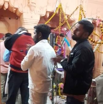 Shivaji decorated everywhere on the occasion of Mahashivratri festival Akhand Kirtan organized 2