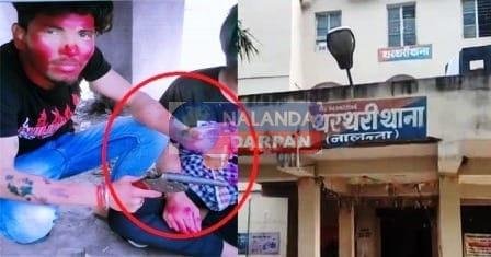 लोडेड कट्टा लेकर शराब पीते वायरल युवक गिरफ्तार, थानेदार का कुतर्क देखिए