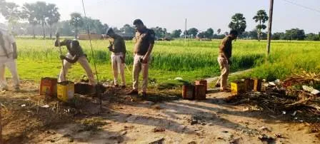 बिजली चोरी करते दर्जन भर धराए, पुलिस ने किया शराब भठ्ठी ध्वस्त 4 शराब भठ्ठी नालंदा