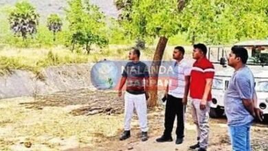 12 raid teams formed to control fire in Rajgir forest