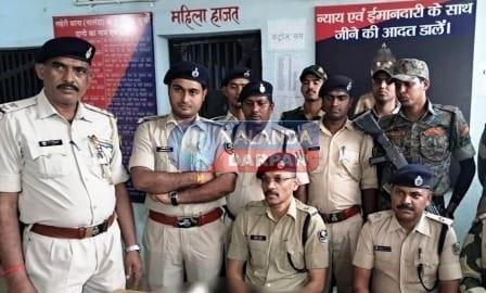 बिहारशरीफ में हथियारों का जखीरा के साथ 6 लोग धराए