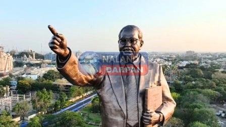 इस्लामपुर बरडीह में संविधान निर्माता की प्रतिमा तोड़ी, लोगों में आक्रोश 1 Constitution makers statue broken in Islampur Bardih anger among people