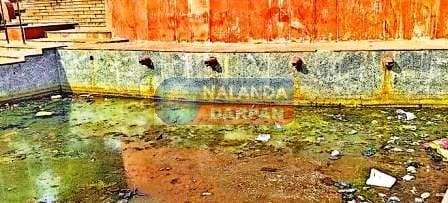 Rajgir Saraswati river pond becomes a buzzing drain by spending Rs 1.65 crore