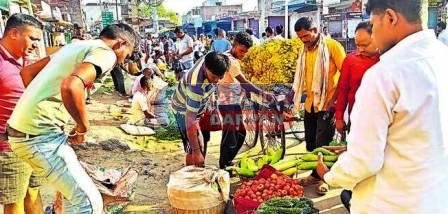 अतंर्राष्ट्रीय पर्यटन नगर राजगीर की बड़ी मुसीबत बने फुटपाथी दुकानदार