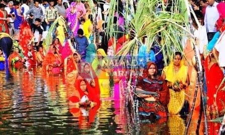 चैती छठ पर्व की गीतों से गूंज उठा पूरा नालंदा