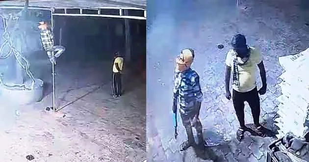 रामघाट बाजार में सीसीटीवी में कैद हुई चोरों की हरकत, माधोपुर बाजार में बड़ी चोरी 6 Thieves actions captured in CCTV in Ramghat market big theft in Madhopur market