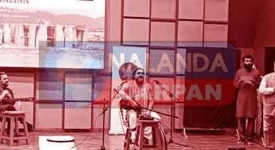 Farman Fatehlian gave a presentation at the Center for Indo Persian Studies of Nalanda University