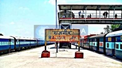 Tourists from India and abroad are in awe at Rajgir railway station