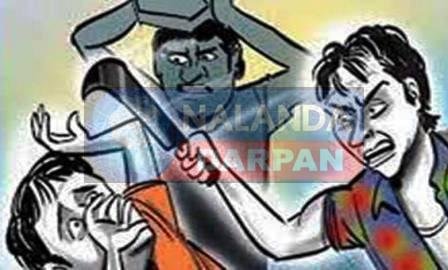 चौकीदार पुत्र ने सरपंच को तलवार से काटा, 7 लोग जख्मी, 3 लोग गंभीर 1 Chowkidars son attacked Sarpanch with a sword 7 people injured 3 people are serious