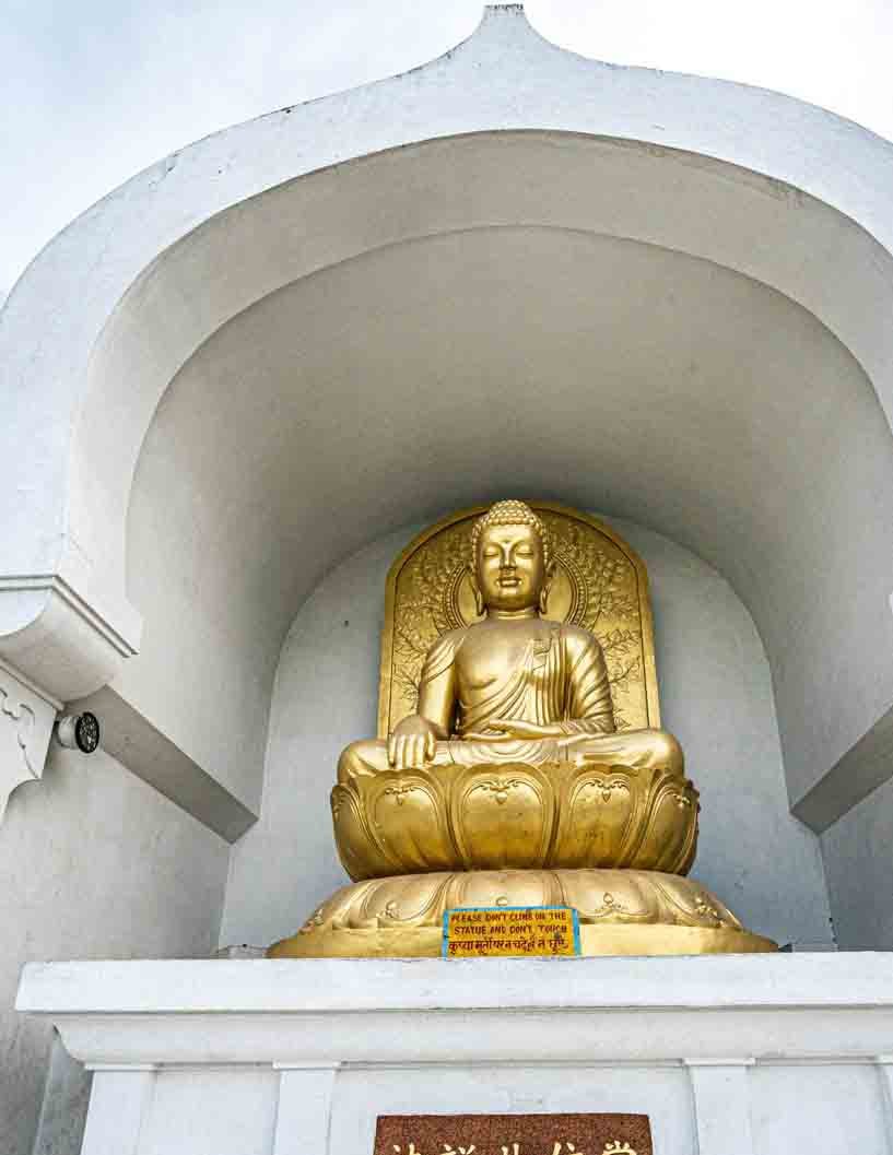 This Vishwa Shanti Stupa of Vaishali gives the message of friendship to the world (15)