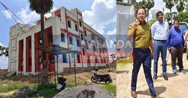 बिहारशरीफ में बन रहा है भव्य OBC बालक छात्रावास, DM ने किया निरीक्षण 1 OBC boys hostel is being built in Bihar Sharif DM inspected it 2