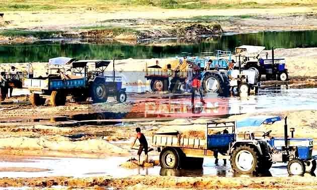 Illegal mining mafias are flourishing in Nalanda district, action is ineffective