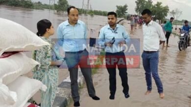 DM inspected relief material in flood