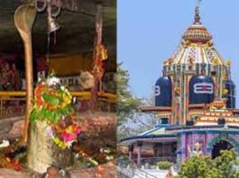 There is heat wave outside this temple of India and it is extremely cold inside