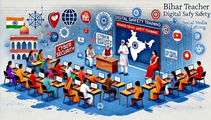 अब शिक्षकों को मिलेगा सोशल मीडिया और साइबर सुरक्षा का विशेष प्रशिक्षण 2 now-teachers-will-get-special-training-on-digital-technology-and-cyber-security
