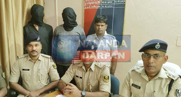 तेलमर थाना क्षेत्र में हथियार तस्करी का भंडाफोड़: 7 पिस्तौल समेत 2 तस्कर गिरफ्तार