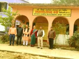 During inspection, concern was expressed over the condition of Tharthari schools