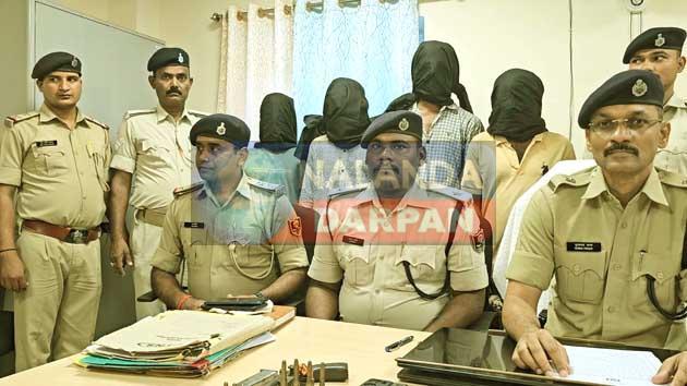 सोहसराय 17 नबंर मोड़ पर गोलीबारी, एक जख्मी, 4 नामजद गिरफ्तार 1 Firing at Sohsarai 17 number turn, one injured, 4 named accused arrested