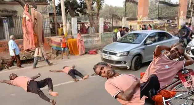 बिहारशरीफ अस्पताल चौराहा तक यूं दिख रहा है शराबबंदी का हाल 5 The condition of liquor ban is visible till Bihar Sharif Hospital crossing