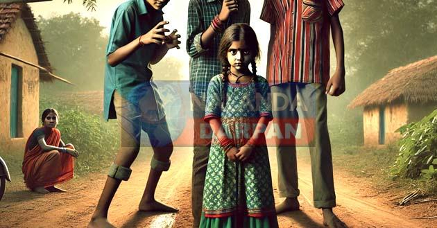 मामी संग खुले में शौच गयी बालिका के साथ छेड़खानी और मारपीट