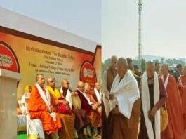 Buddhism's Dhamma Yatra is 15 KM long from Jethiyaan to Venuvan