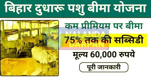 सीएम सात निश्चय-2 के तहत फेल हुआ दुधारू मवेशियों की बीमा योजना