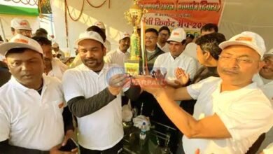 Nalanda Republic Day: Administration 11 defeated Media 11 by 8 wickets, DDC played a stormy innings