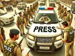 Bihar DGP's strict order: Crack down on vehicles with fake press, police, army written on them