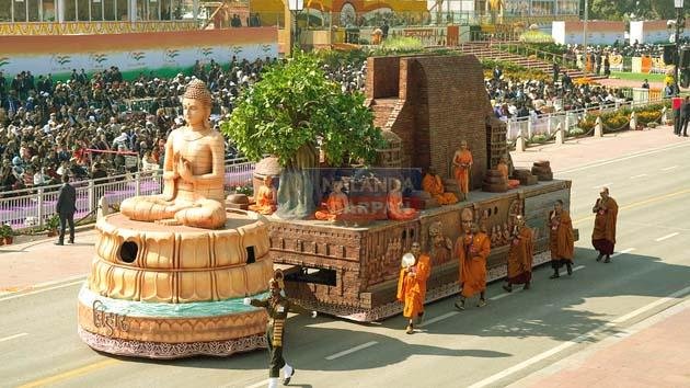 राष्ट्र कर्तव्य पथ पर बिहार की झांकी ने बिखेरी नालंदा विश्वविद्यालय की चमक Bihar's tableau on the path of national duty spread the shine of Nalanda University